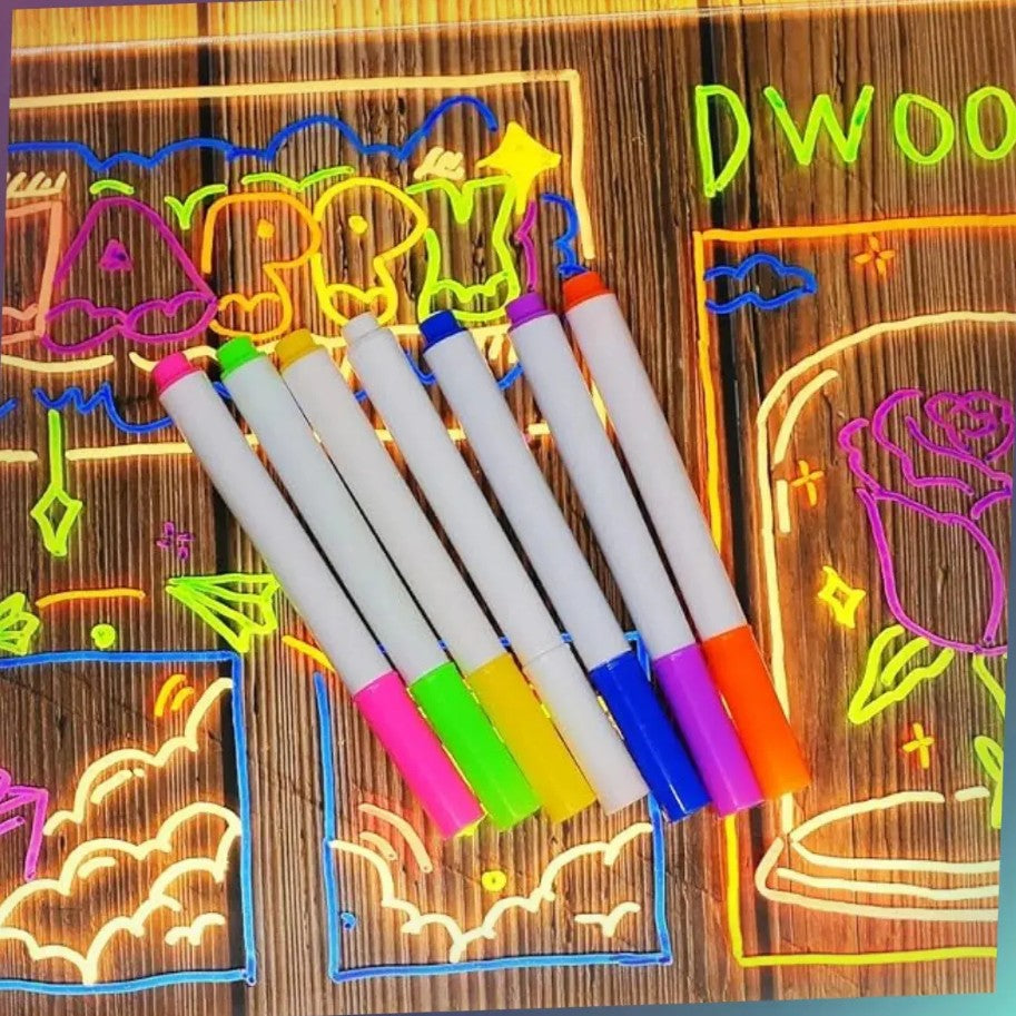 Pizarra Magica Con Luz Led